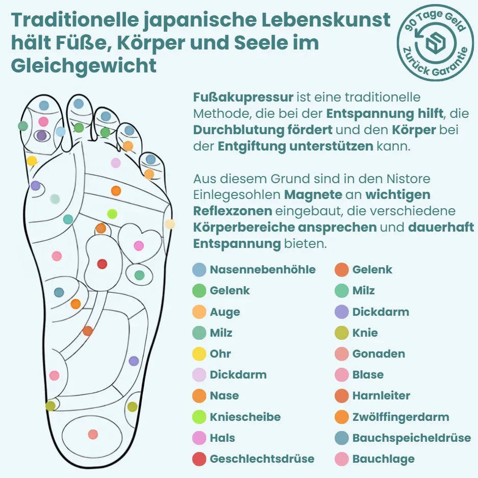 Nistore Akupressur-Einlagen