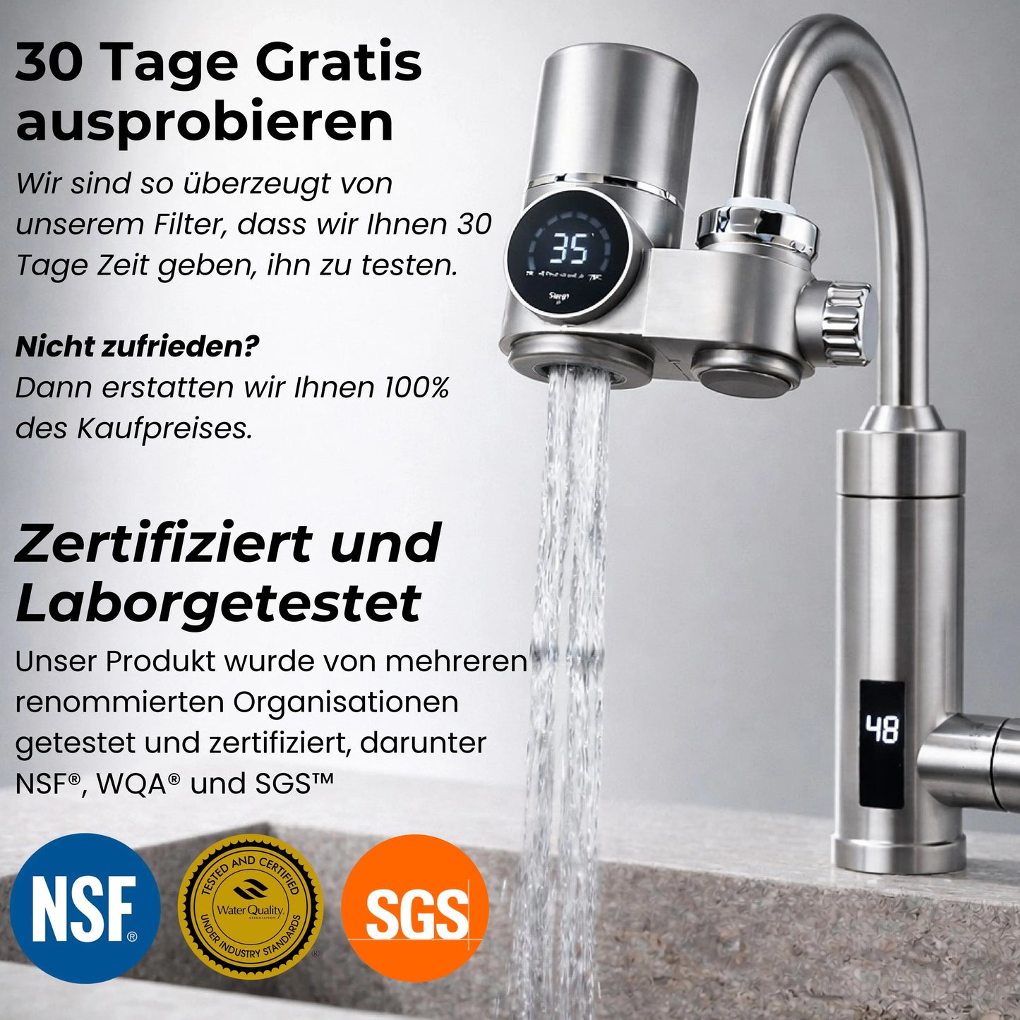 Nistore™ Wasserhahn-Filter