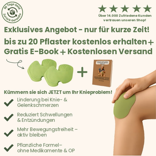 Chronischen Knie- Gelenkschmerzen und Arthritis gezielt bekämpfen für mehr Beweglichkeit und Lebensqualität